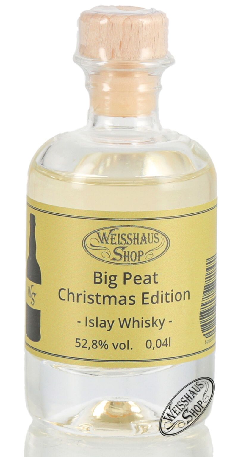 Big Peat Christmas Edition Islay Whisky 52 8 Vol 0 04l Weisshaus