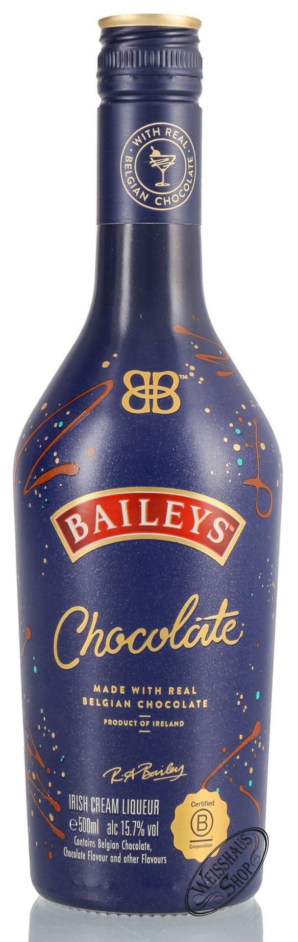 Baileys Chocolate Likör 15 7 vol 0 50l Weisshaus Shop