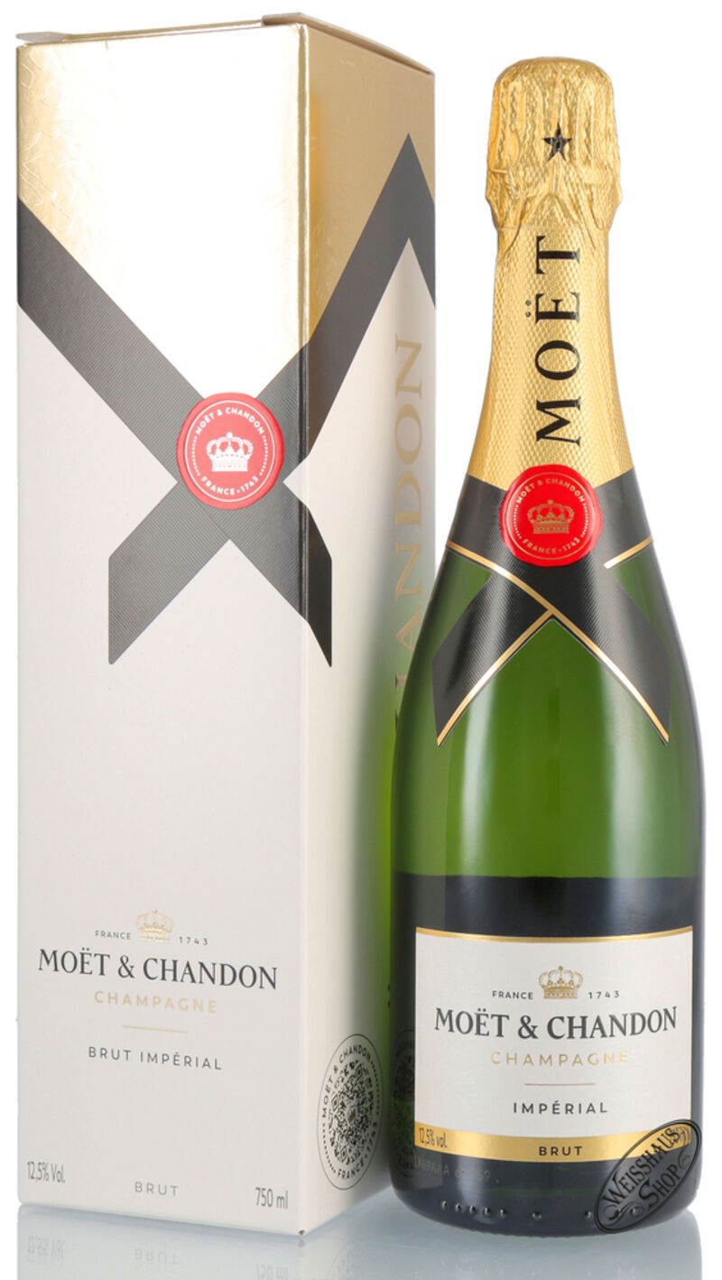 Moet Chandon Brut Impérial Champagner 12 5 vol 0 75l Geschenkkarton