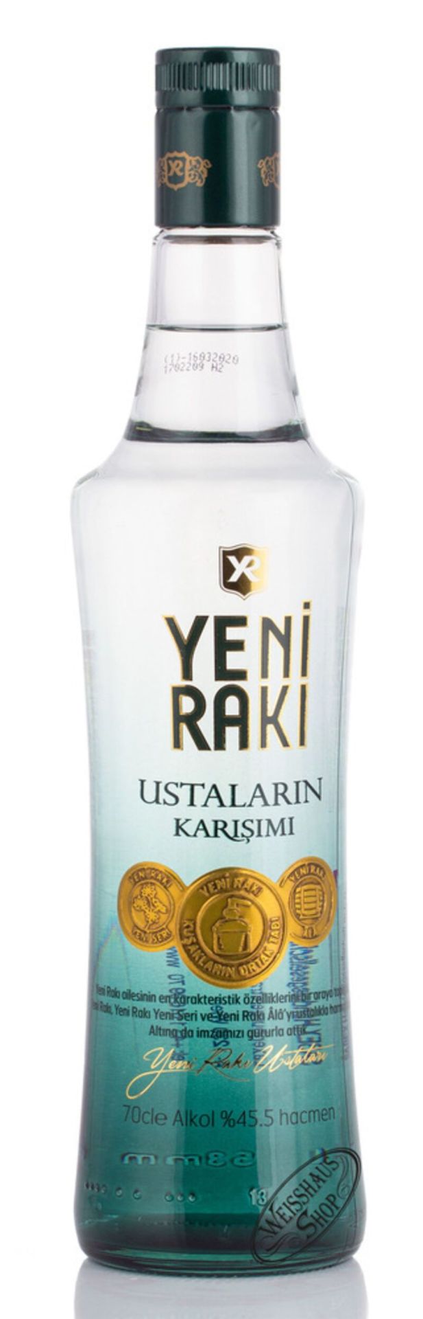 Yeni Raki Ustalarin Karisimi 45 5 Vol 0 70l Weisshaus Shop