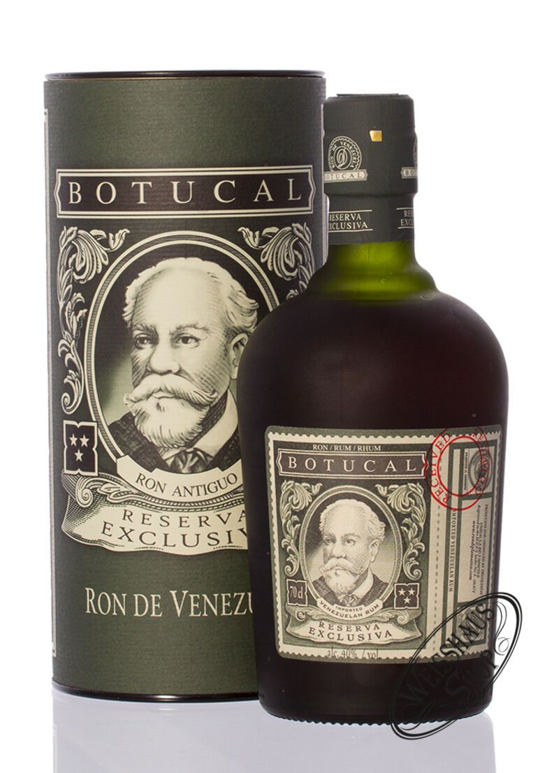 Botucal Reserva Exclusiva Rum Geschenk Dose Vol L Weisshaus Shop