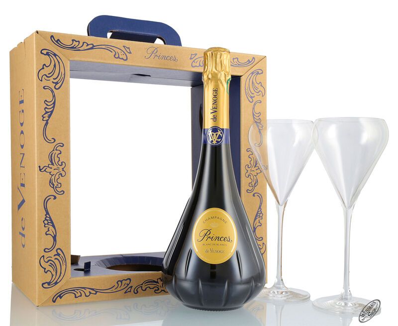 De Venoge Princes Champagner Blanc De Blancs Vol L Geschenk