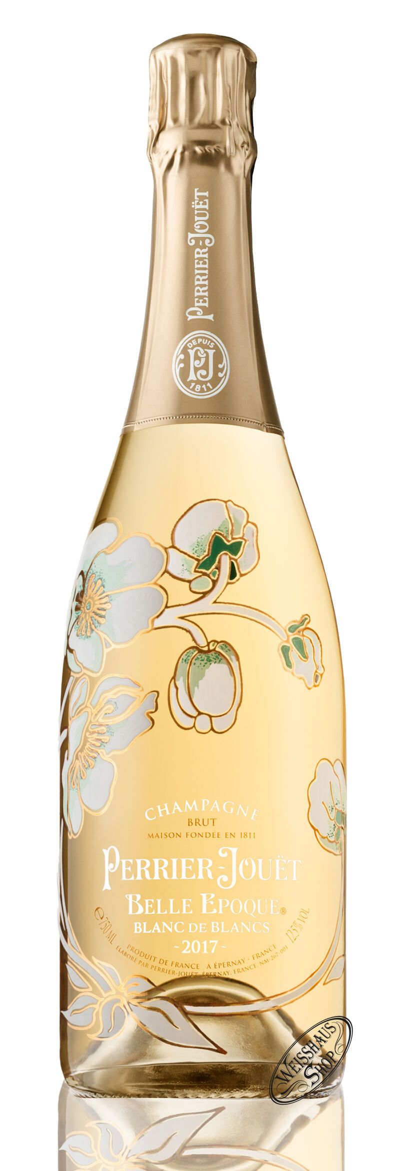 Perrier-Jouet Belle Epoque Blanc de Blancs 2017 Champagner 12,5% vol. 0 ...