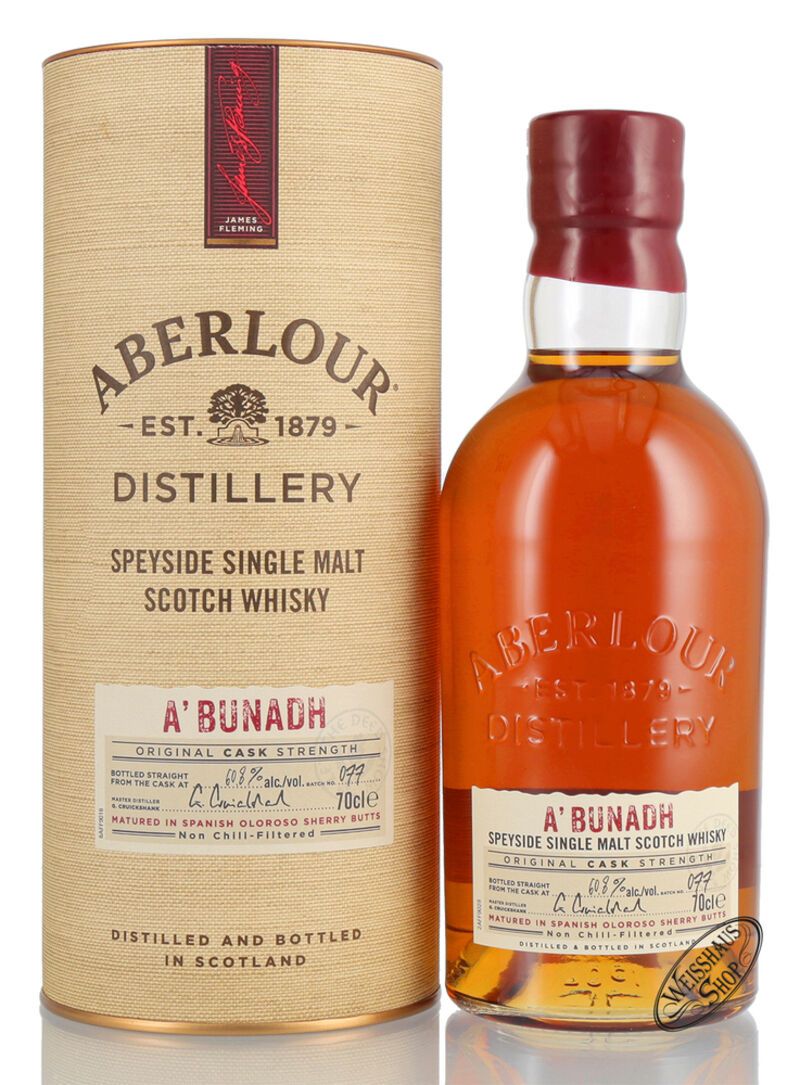 Aberlour 12 years Non Chill-Filtered 0,7L 48% dd.+ 2 pohár - WHISKYT.HU