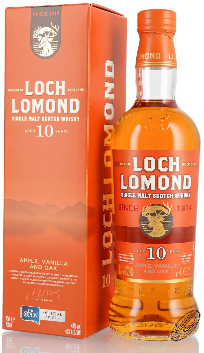 Loch Lomond 10 YO Single Malt Whisky 40% vol. 0,70l | Weisshaus Shop